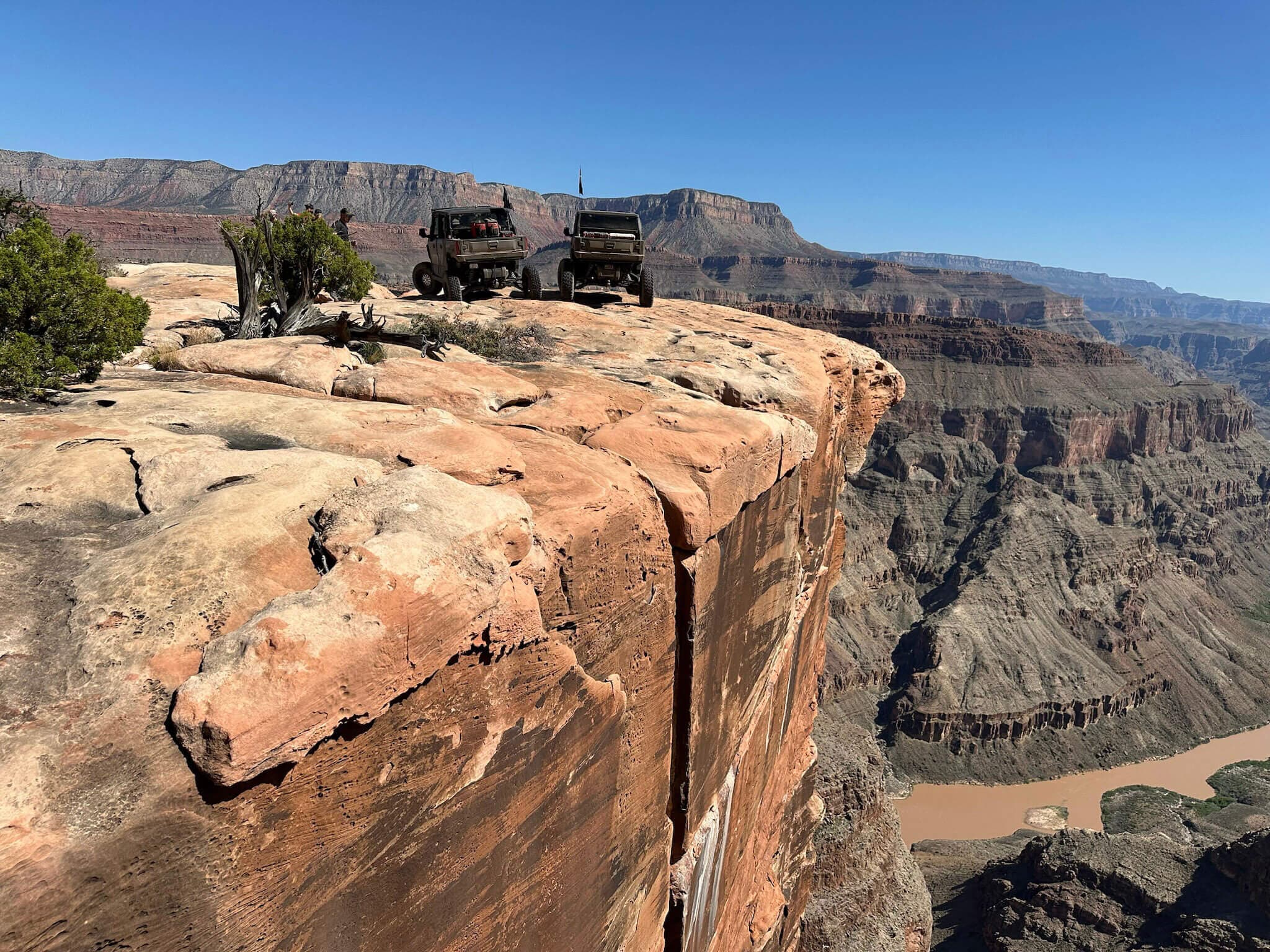 HighCountry Unlimited trailer on a desert trail